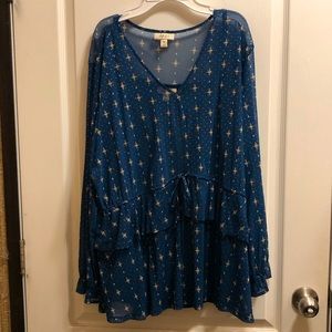 NWOT Style & Co Cami/Blouse Combo 3X